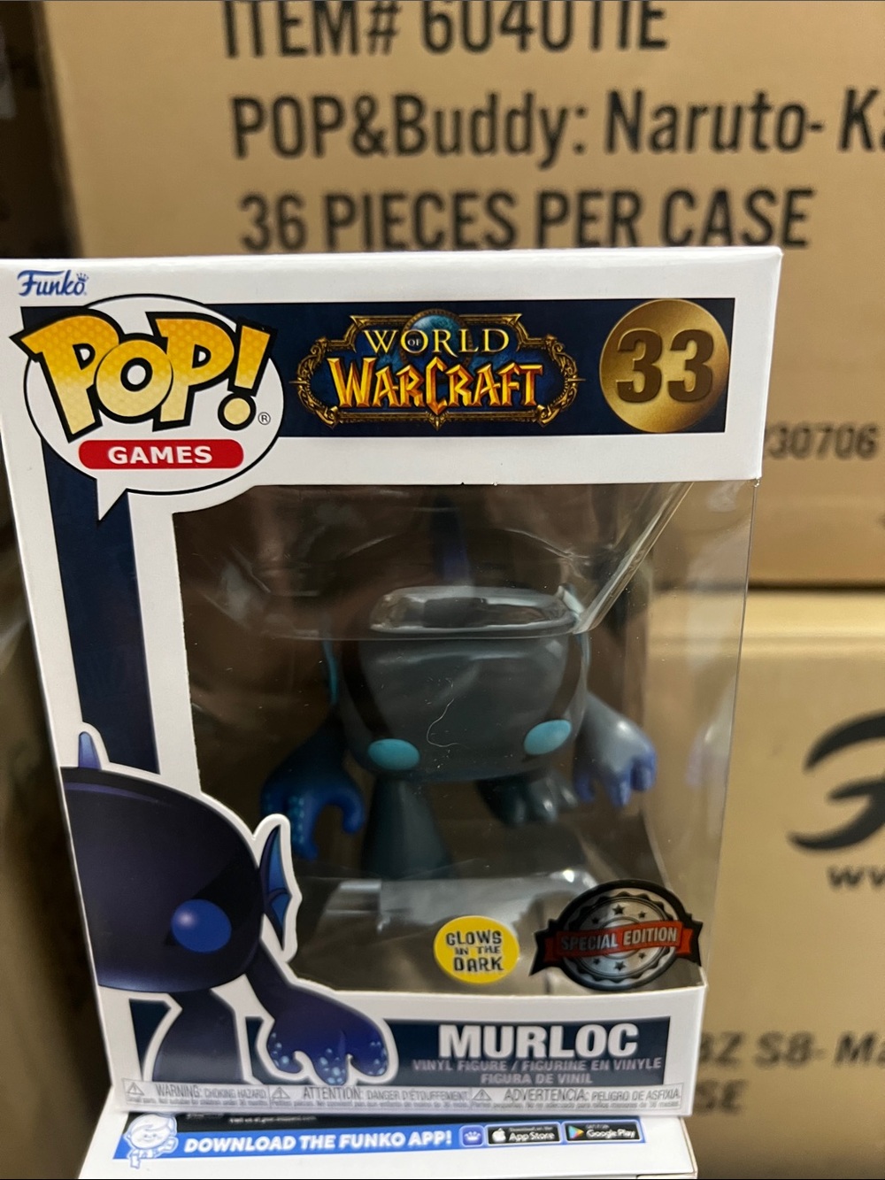Funko Pop! Vinyl: World of Warcraft - Murloc (Glows in the Dark) - Fanatics...